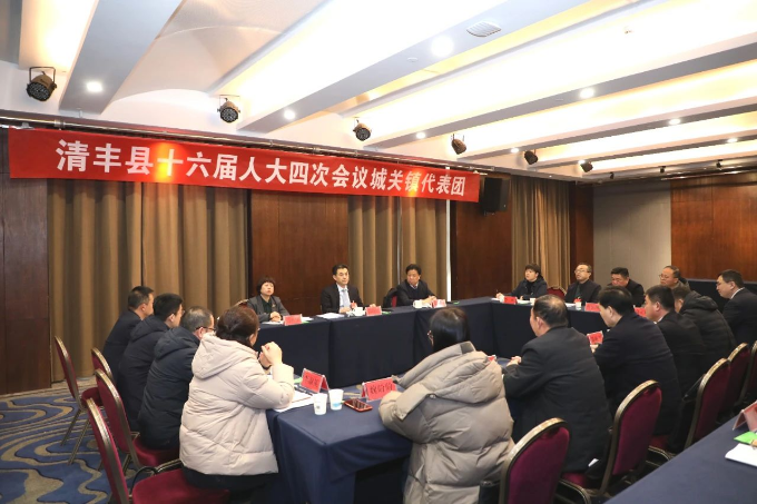 清丰县委书记高尚功参加清丰县第十六届人民代表大会第四次会议城关镇代表团的讨论