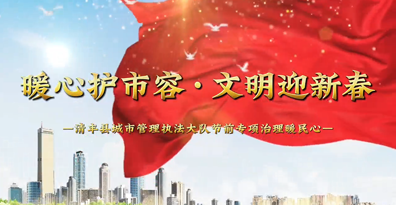 暖心护市容，文明迎新春